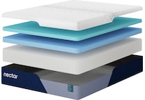 nectar premier mem foam mattress twin   