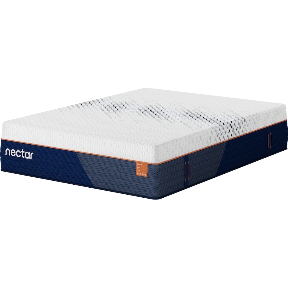 nectar ultra hybrid white mattress full   