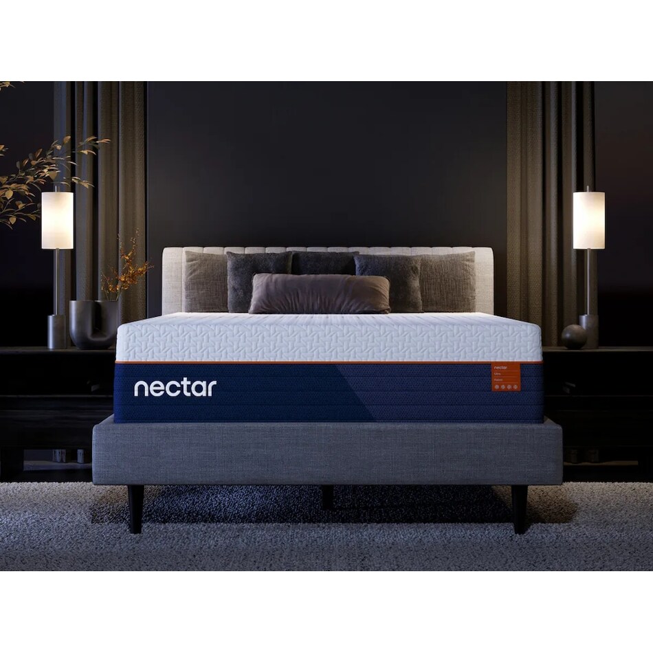 nectar ultra hybrid white mattress king   