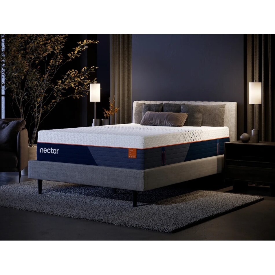 nectar ultra hybrid white mattress king   