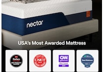 nectar ultra mem foam white mattress full   