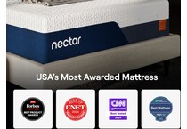 nectar ultra mem foam white mattress full   