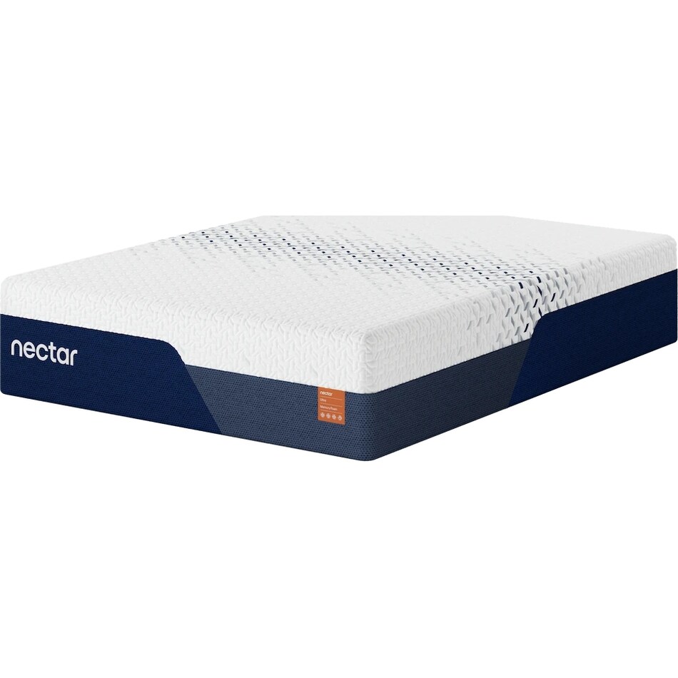 nectar ultra mem foam white mattress king   