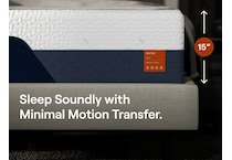 nectar ultra mem foam white mattress king   