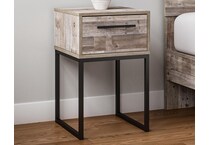 neilsville brown nightstand   