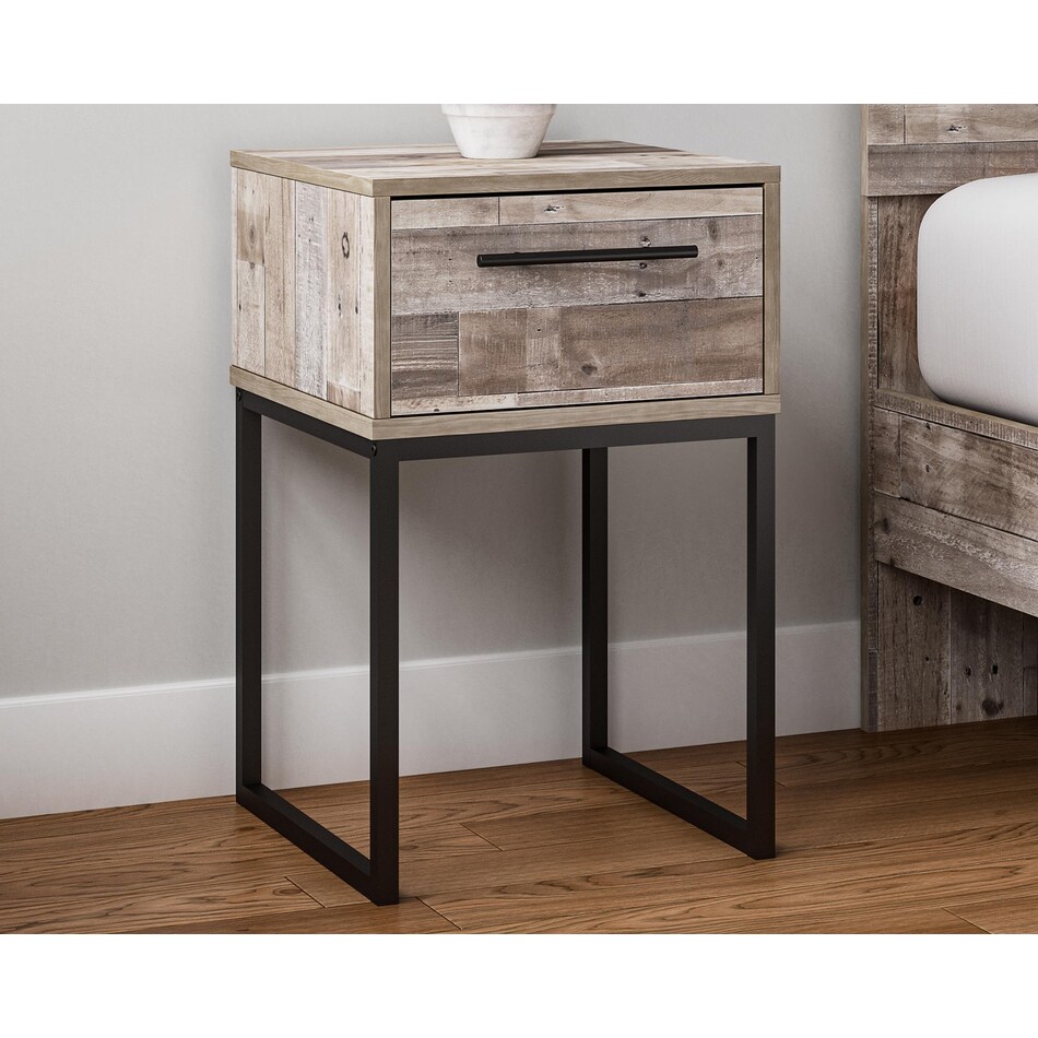 neilsville brown nightstand   