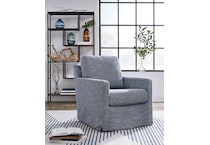 nenana denim accent chair   