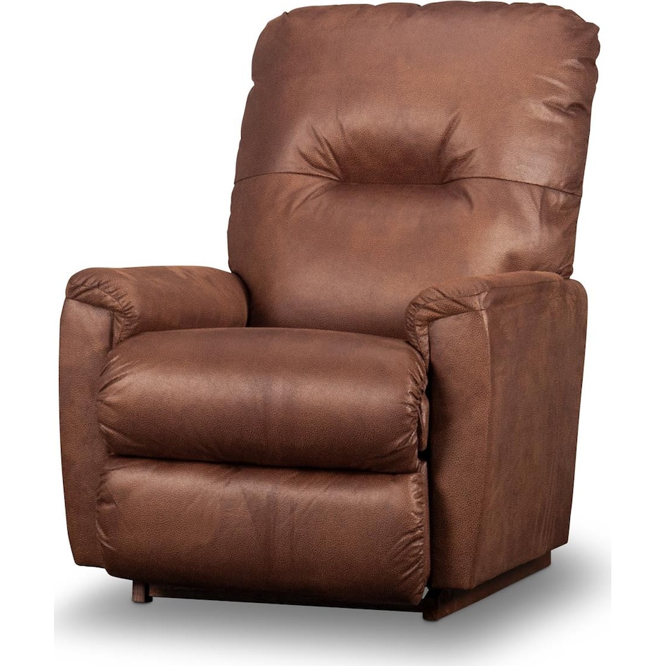 neptune brown rocker recliner   