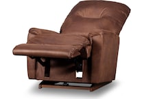 neptune brown rocker recliner   