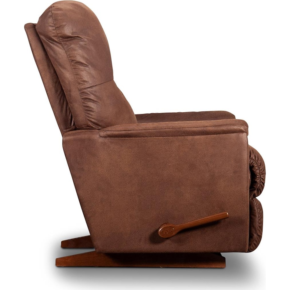 neptune brown rocker recliner   