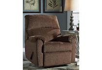 nerviano brown wall recliner   