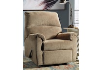 nerviano brown wall recliner   