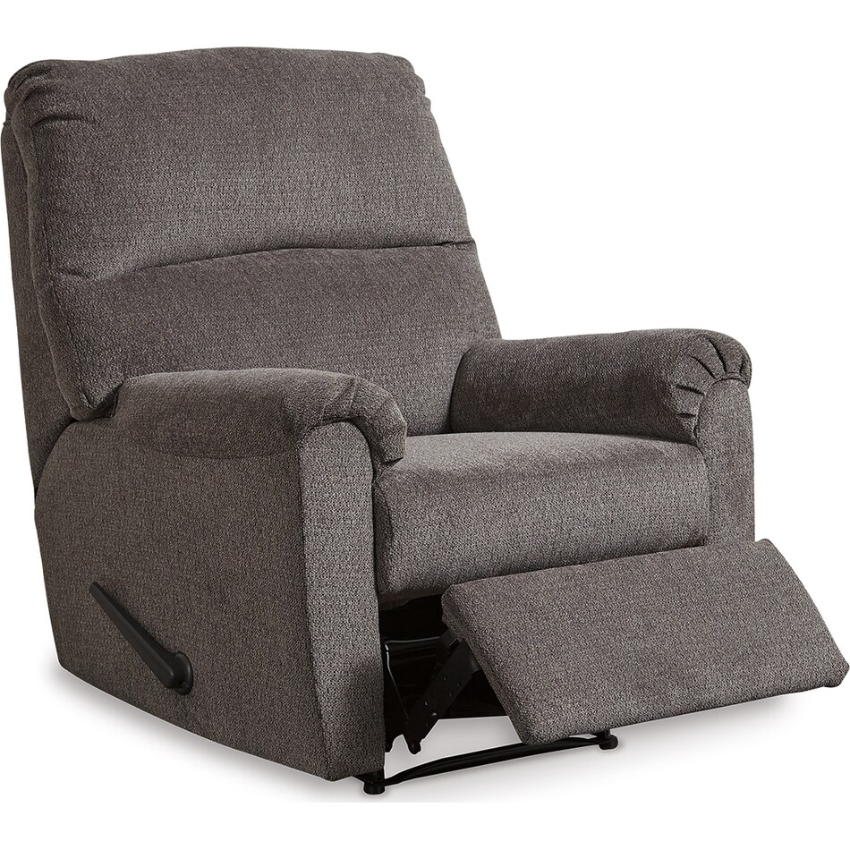nerviano grey wall recliner   