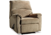 nerviano mocha wall recliner   