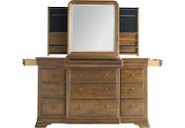 new lou cherry dresser   