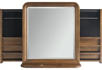 new lou cognac mirror   