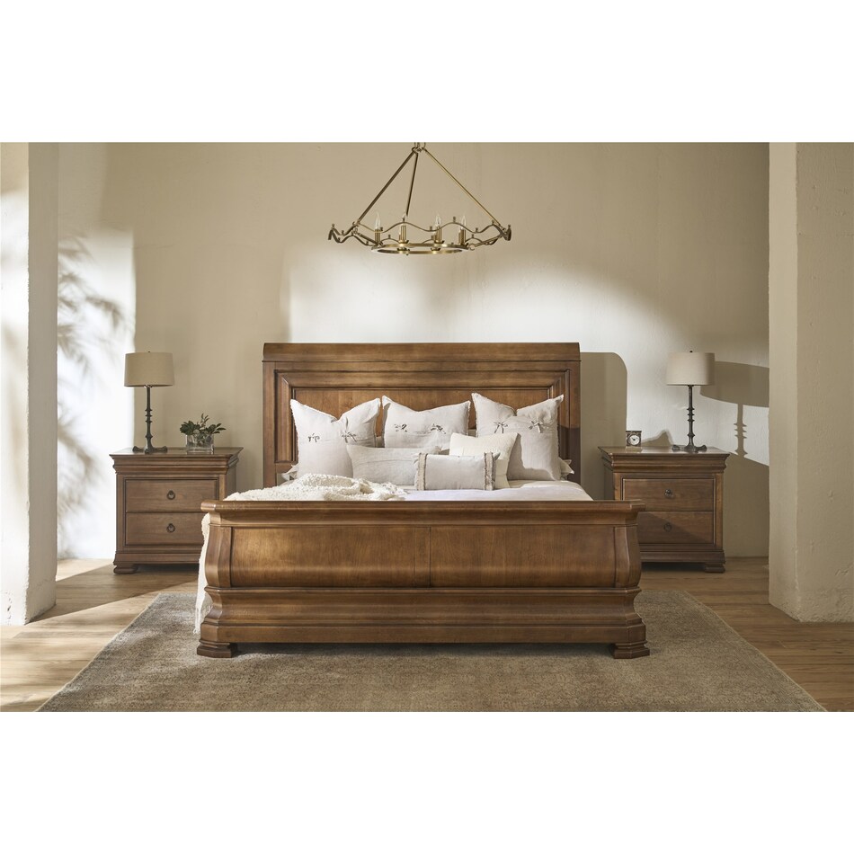 new lou cognac nightstand   