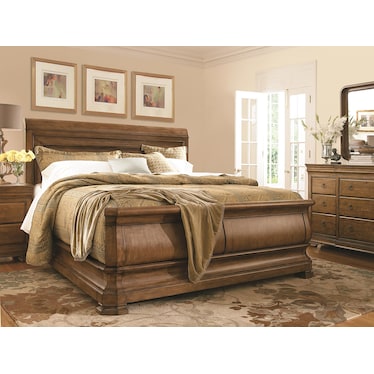 NEW LOU SLEIGH BED
