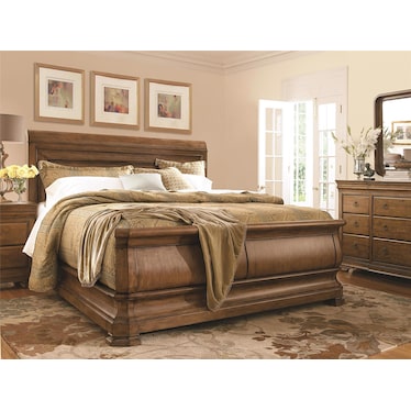 NEW LOU SLEIGH BED