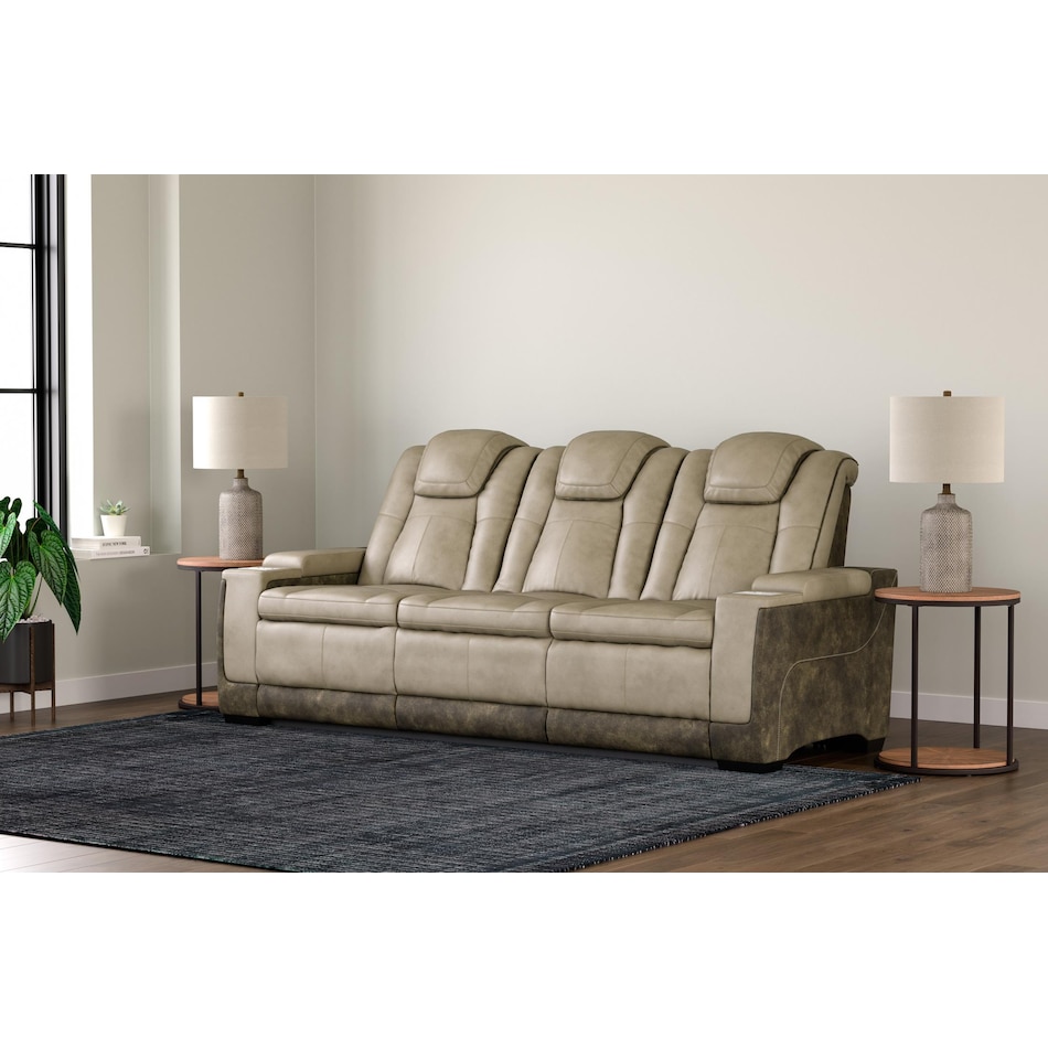 next gen durapella brown power reclining sofa   