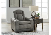next gen durapella grey power recliner   