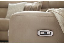 next gen durapella sand power recliner   