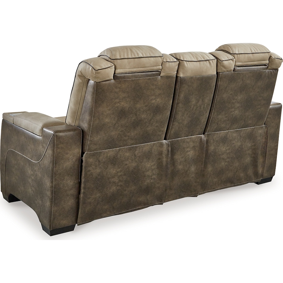 next gen durapella sand power reclining console loveseat   