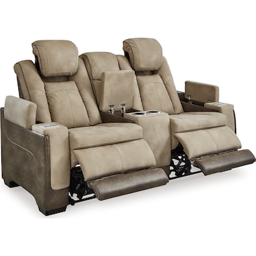 NEXT-GEN DURAPELLA POWER RECLINING CONSOLE LOVESEAT