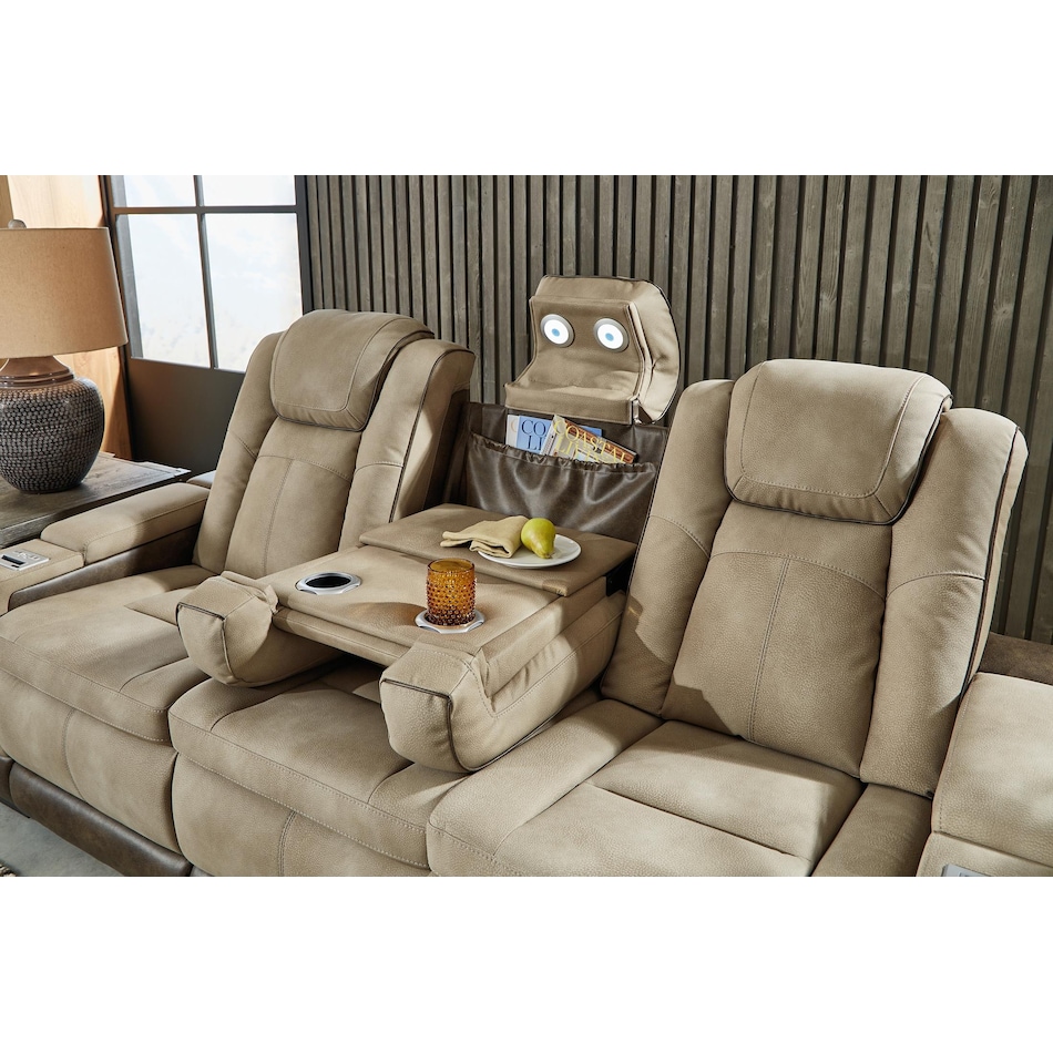 next gen durapella sand power reclining sofa   