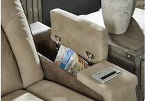 next gen durapella sand power reclining sofa   