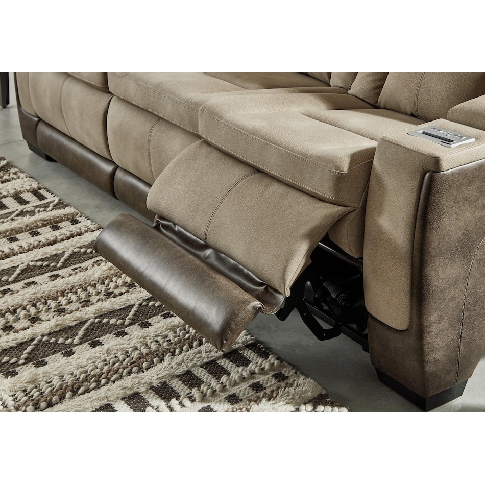 next gen durapella sand power reclining sofa   