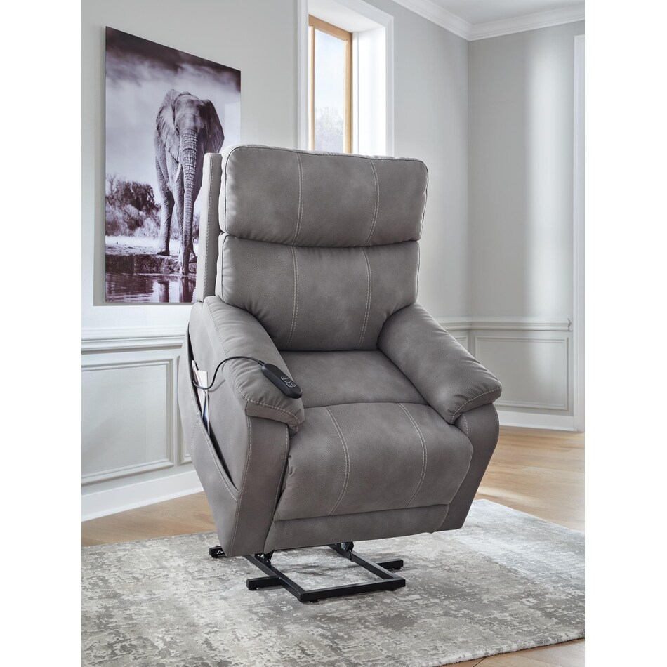 next gen durapella slate lift recliner   