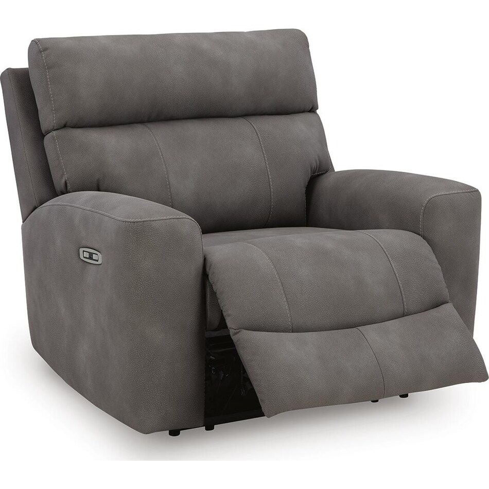 next gen durapella slate power recliner   