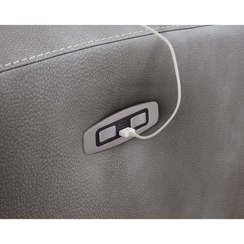 next gen durapella slate power recliner   