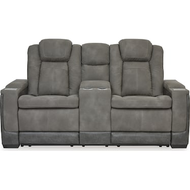 NEXT-GEN DURAPELLA POWER RECLINING CONSOLE LOVESEAT