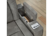 next gen durapella slate power reclining console loveseat   