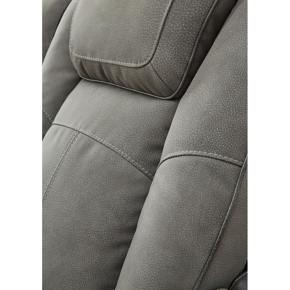 next gen durapella slate power reclining console loveseat   