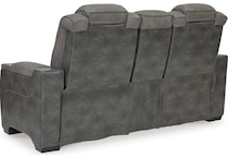 next gen durapella slate power reclining console loveseat   