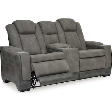 NEXT-GEN DURAPELLA POWER RECLINING CONSOLE LOVESEAT