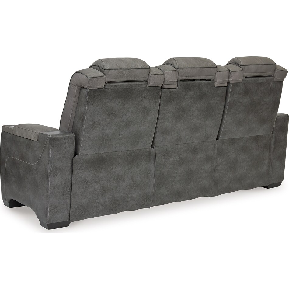 next gen durapella slate power reclining sofa   