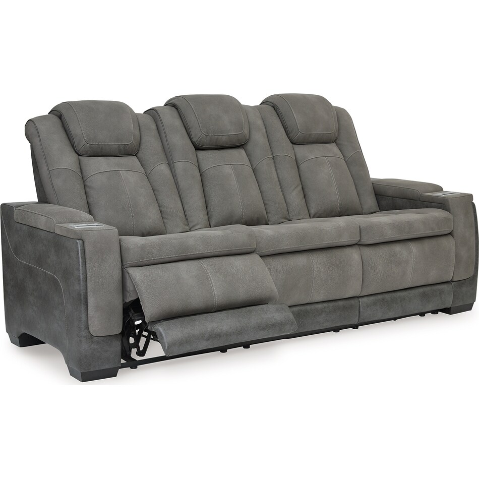 next gen durapella slate power reclining sofa   