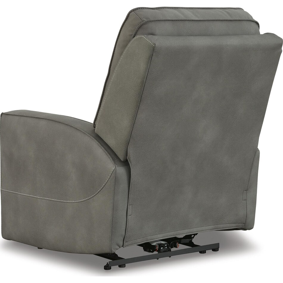 next gen durapella slate power rocker recliner   