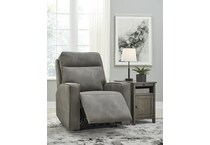 next gen durapella slate power rocker recliner   
