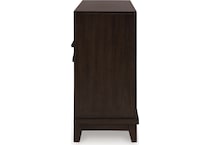 neymorton dark grayish brown dresser   