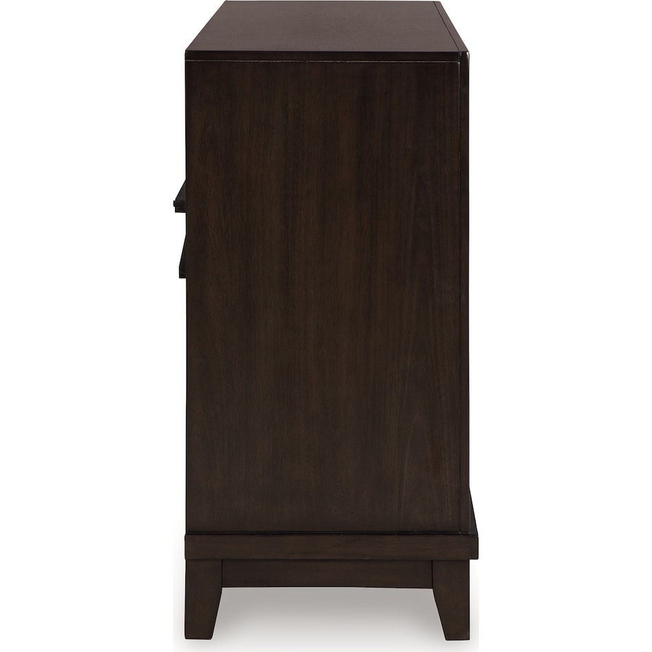 neymorton dark grayish brown dresser   