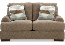 nolenburg pecan loveseat   