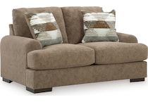 nolenburg pecan loveseat   