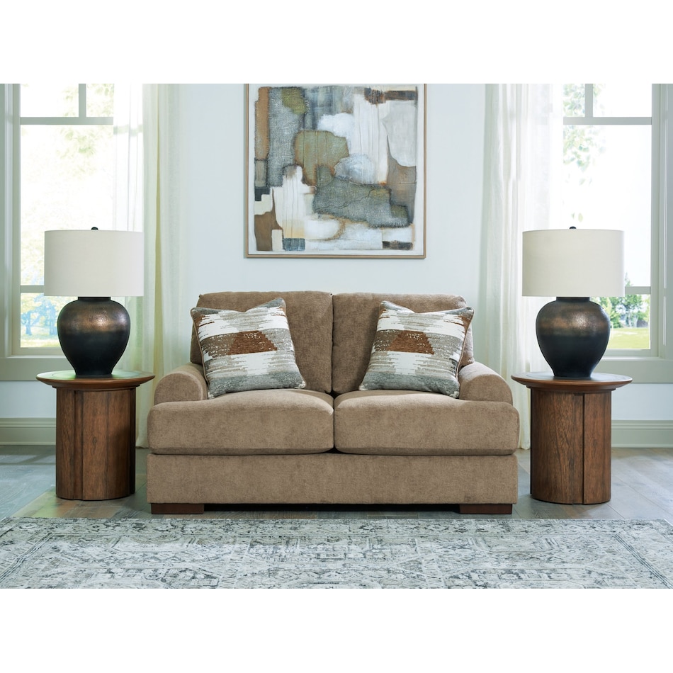 nolenburg pecan loveseat   