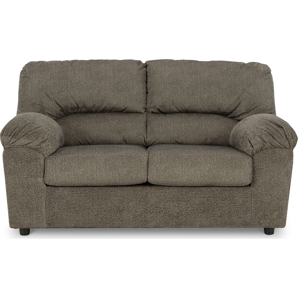 norlou flannel loveseat   