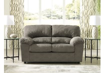 norlou flannel loveseat   